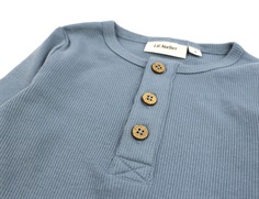 Lil Atelier smoke blue bluse